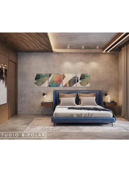 Additional views showcasing the diverse styles and details of our bedroom designs, from material palettes and lighting to furniture selection and layout.