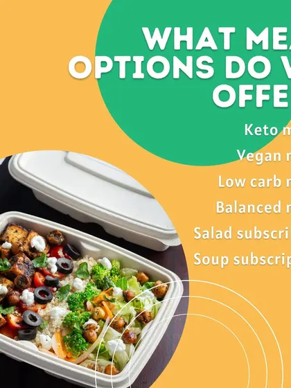 We cater to your specific dietary needs. This graphic shows the range of our specialized meal plans, including Keto, Vegan, Low Carb, and Balanced options, all guided by our expert nutritionists.