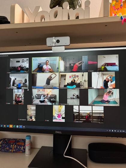 Sandhya Balakrishnan - Online Group Fitness & Yoga Program Live Online "YogaFit" Classes photo 7