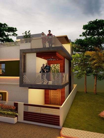 RJ Interiors & Architecture - Design & Build Services Modern Home Exteriors photo 43