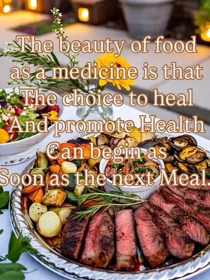The beauty of food as medicine is that the choice to heal and promote health can begin as soon as the next meal. Every bite is an opportunity to nourish your body.