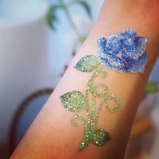 Maryam Glitter Tattoo