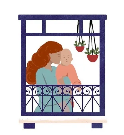 A tender moment between a mother and child. This close-up from a character study highlights my ability to create gentle and emotional family portraits, perfect for capturing those fleeting, precious moments.