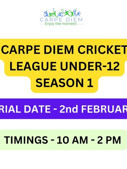 Here are the details for our second trial date on February 2nd. We look for consistent effort and a never-give-up attitude in every player who comes to our maidan.