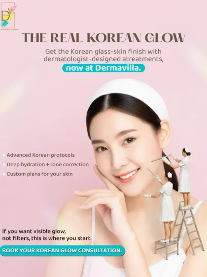 The "Korean Glass Skin" look is something many clients ask for. My approach uses dermatologist-designed protocols that focus on deep hydration and advanced tone correction to achieve that luminous, filter-free finish. It’s not a trend, it's a clinical procedure.