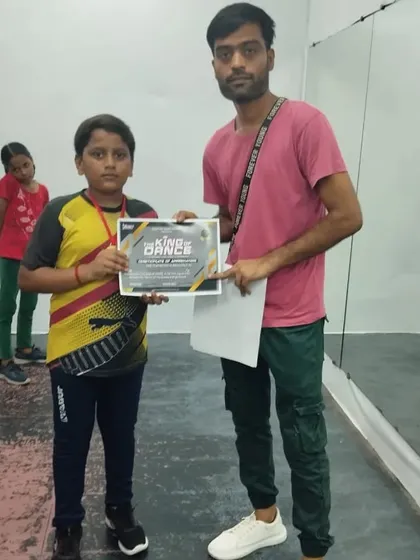 Another one of our students recognized for his performance. He has great potential for stage shows and reality show auditions.