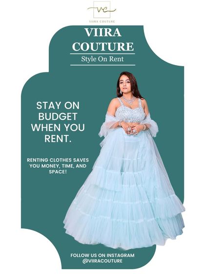 Stay on budget when you rent. Renting clothes saves you money, time, and space. It's a win-win!