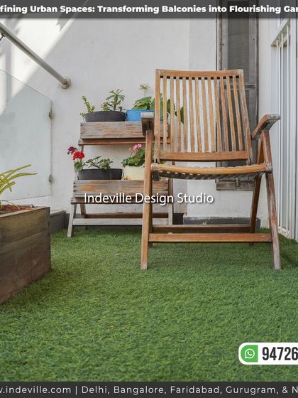 Indeville Design Studio - Landscape Design & Build Balcony Makeovers photo 49