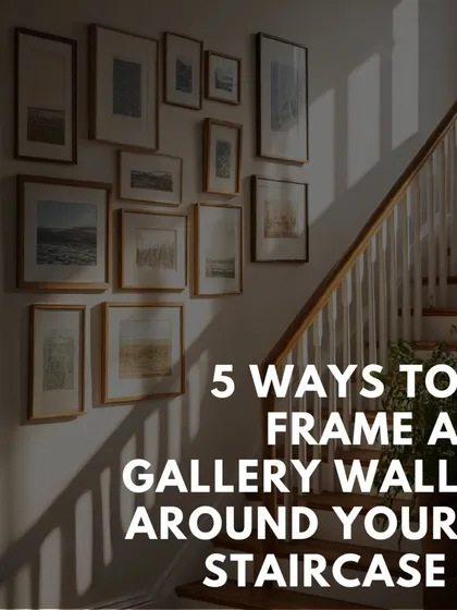 The wall along your staircase holds immense design potential. Discover five creative ways to transform this often-overlooked space into an unforgettable canvas of memories, art, and personal style.