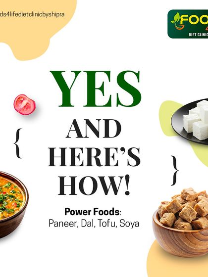 Power foods like paneer, dal, tofu, and soya are excellent sources of vegetarian protein. Including a variety of these in your meals is key to building muscle and staying energized.