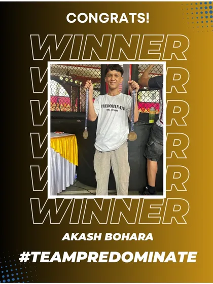 Congratulations to our fighter on winning double gold medals at the Super Fight Championship 2024.