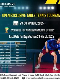 Table Tennis Tournaments