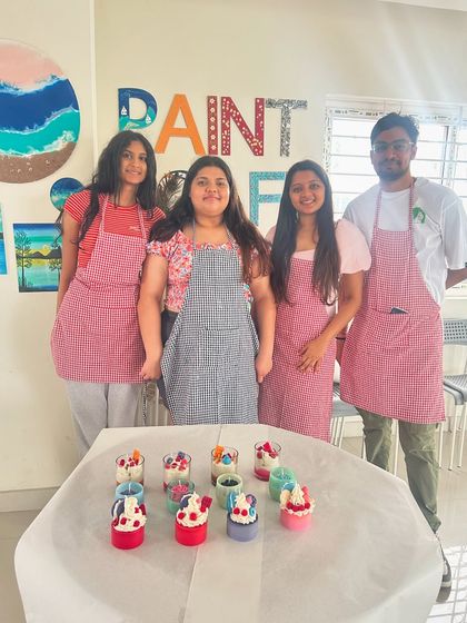 Paint Cafe Studio - Corporate Art Workshops Creative Candle Making photo 36