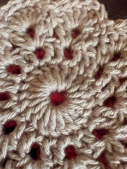 Busy Needles by Utpala Viswanath - Custom Crochet Home Decor Coasters for Every Mood photo 5