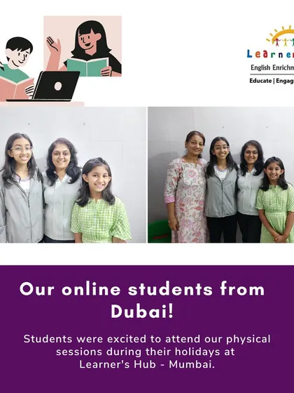 Learning knows no boundaries! I was so happy to meet our online students from Dubai, who were excited to attend physical sessions at our Mumbai center during their holidays. It shows the strong connection we build, whether online or offline.