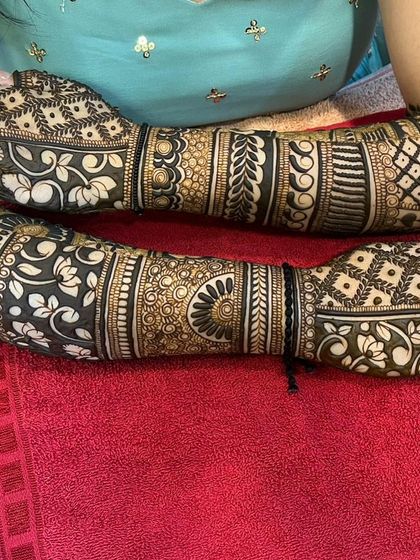 Abhishek Kumar - Bridal Mehndi Full Bridal Mehndi (Hands & Arms) photo 32