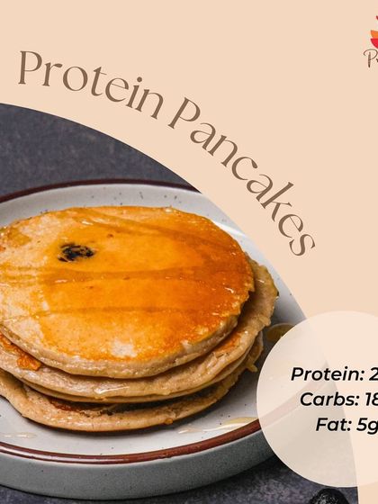 Our Protein Pancakes are a bestseller for a reason. Fluffy, delicious, and packed with 20g of protein, they are a healthy way to satisfy your sweet cravings any time of day.