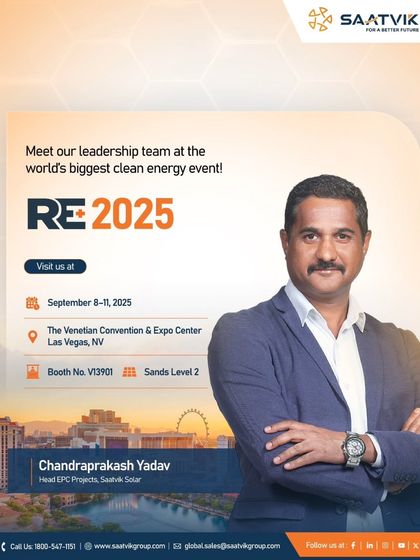 Meet Chandraprakash Yadav, our Head of EPC Projects. His expertise in large-scale project execution is key to our ability to deliver reliable and efficient EPC solutions for our partners and developers.