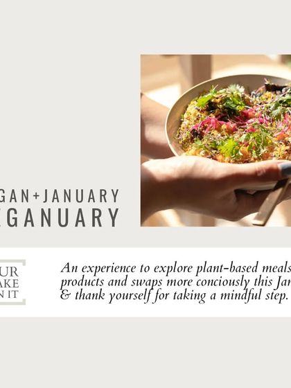 We love participating in movements like Veganuary. It's an opportunity to consciously explore plant-based meals and thank yourself for taking a mindful step towards health and kindness.