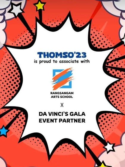 I was proud for my art school to be the official event partner for the Da Vinci's Gala at Thomso '23, the annual cultural festival of IIT Roorkee. It's exciting to be a part of such prestigious creative events.