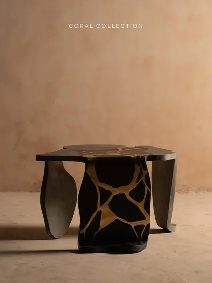 A closer look at the details and forms of our nature-inspired collections. Each piece, from the Gul table to the Coral bench, is a testament to our commitment to creating functional art that echoes the natural world.