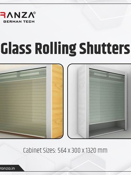Transform your space with my premium glass rolling shutters. They combine high quality with unmatched durability, offering both elegance and security for modern interiors.