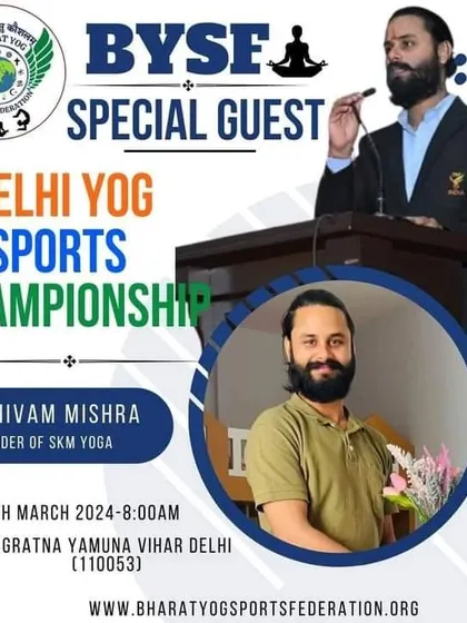 I was honored to be a special guest at the Delhi Yog Sports Championship. Supporting competitive yoga helps to inspire the next generation of dedicated practitioners.