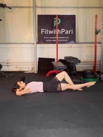 The scissor legs exercise is a classic Pilates move for targeting the lower abdominals. The key is to keep the lower back pressed into the mat.