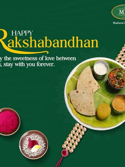 Happy Raksha Bandhan! We love being a part of your special family moments and celebrations.