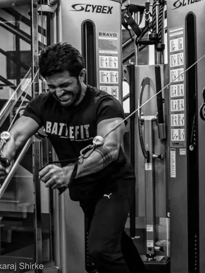 Pushing through a cable fly. Every workout is a step towards rebuilding the strength I had and getting back to rolling with people of all weight classes.
