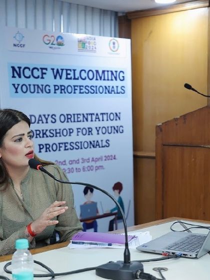 I had the privilege of conducting a legal session for new young professionals at NCCF. Sharing knowledge and helping newcomers understand the legal landscape is something I truly enjoy.