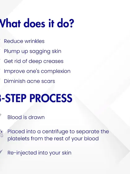 The "Vampire Facial" is another name for a PRP treatment for the face, but the process is similar for hair. We draw blood, centrifuge it to concentrate the platelets, and re-inject this powerful serum into the scalp to stimulate follicles.