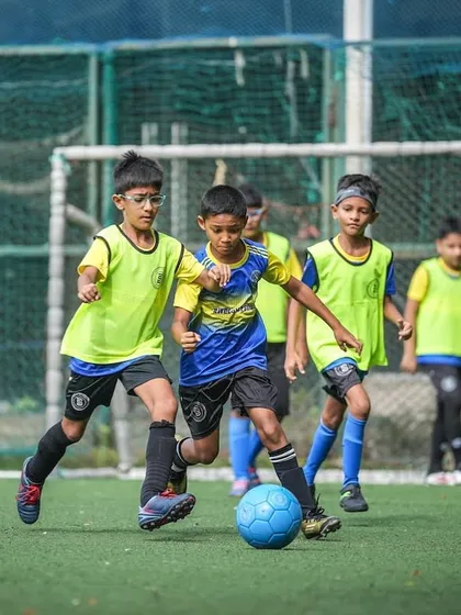 Where hunger meets hustle. Young players battling for the ball, showing the true Bravo spirit.
