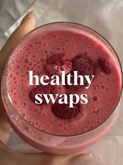 This image introduces the concept of healthy swaps for holistic wellness. Small changes in what you eat can lead to big results.
