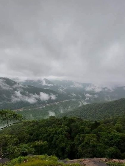 The misty mountains of Yallapura, a view that greets you on our exploration trips in this beautiful part of Uttara Kannada.