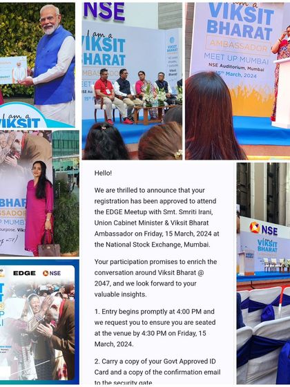 Shambhavi - Workshops & Public Speaking On the Stage: TEDx & Motivational Talks photo 5