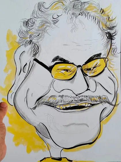 Capturing the iconic expressions of the brilliant actor Sanjay Mishra. His ability to make people smile is a huge inspiration, and it was a joy to draw him in my style.
