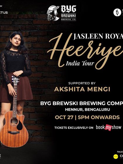 Super thrilled to have opened for the one and only Jasleen Royal on her 'Heeriye' India Tour.