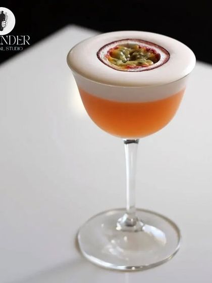 The famous Porn Star Martini. A tantalizing mix of vodka, passion fruit, and prosecco that we craft with a sophisticated touch.