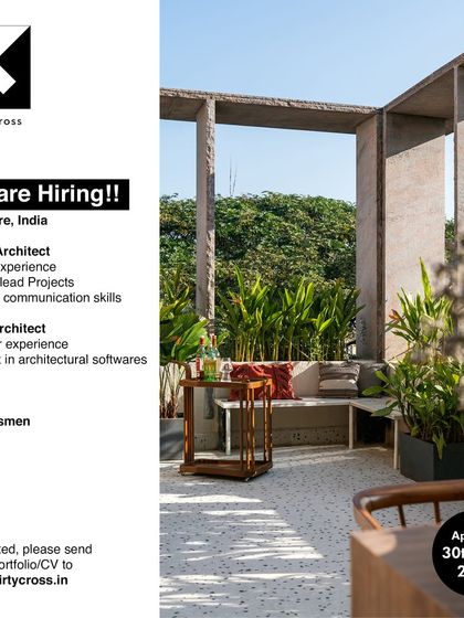 Thirty Cross in Bangalore is hiring for multiple roles, with a clear application deadline of August 30th, 2025.