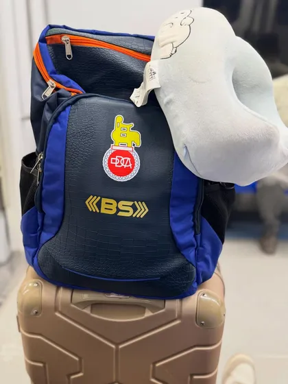 The official DDCA kit bag, ready for travel. The journey of a season involves a lot of time on the road.