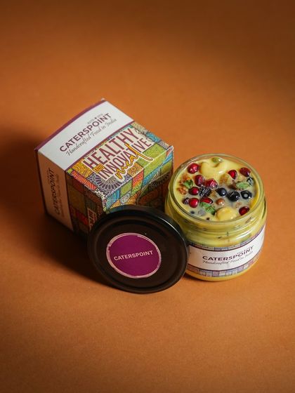 Delight in every spoonful of our creamy Exotic Fruit Custard. It's a taste of sunshine in a jar, perfect for a healthy and delicious dessert.