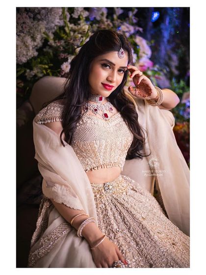 Geethanjali Venkatesh - Special Occasion Makeup Regal Reception & Sangeet Glam photo 80