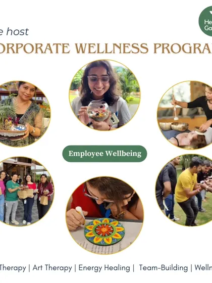We offer a diverse range of corporate wellness programs designed to boost employee wellbeing. Our sessions blend nature therapy, art therapy, and energy healing to create unique team-building experiences in Bangalore, Mumbai, and Delhi.