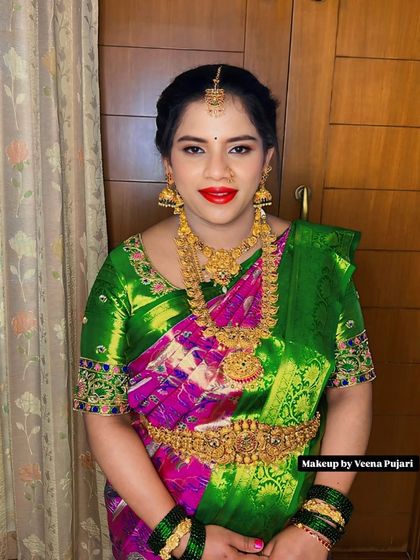 Veena Pujari - Makeup Classes and Training South Indian Traditional & Bridal Looks photo 13
