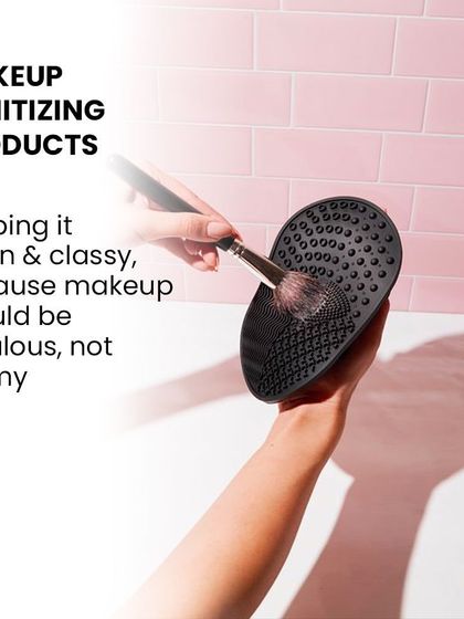 Makeup sanitizing products are non-negotiable. We place a strong emphasis on professional hygiene, teaching students how to keep their kit clean and safe for every client.