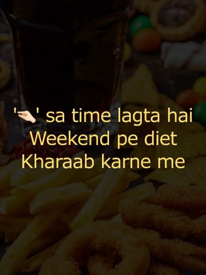 It just takes a second to ruin your diet on the weekend. Don't worry, we've got your back on Monday!