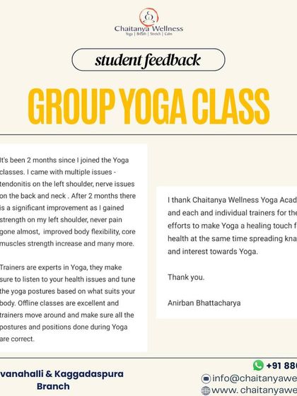Chaitanya Wellness - Personalized Therapeutic Yoga Real People, Real Results photo 12