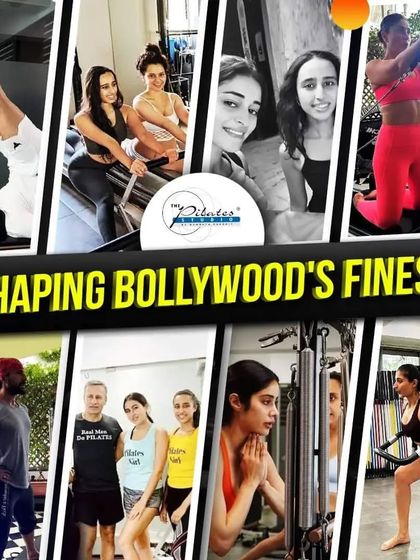This collage is a tribute to some of the amazing stars I've had the privilege to train. From Bollywood actors to athletes, they all come for the transformative power of Pilates.
