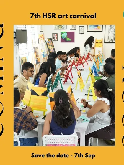 Get ready for our biggest event of the year. The HSR Art Carnival is a full day of creativity, community, and amazing offers on our most popular workshops. Save the date and join the fun.